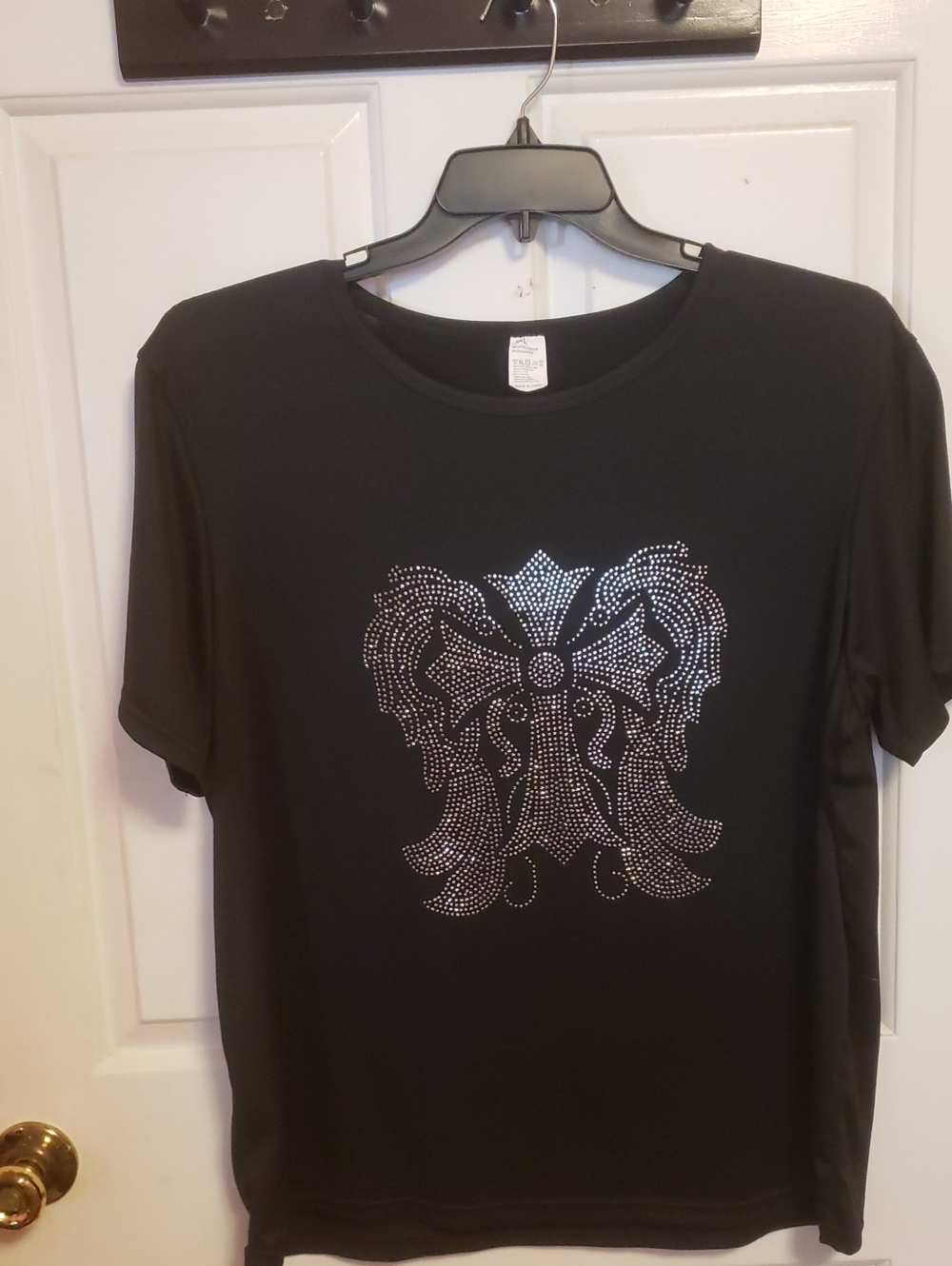 Black Top with Angel Wings